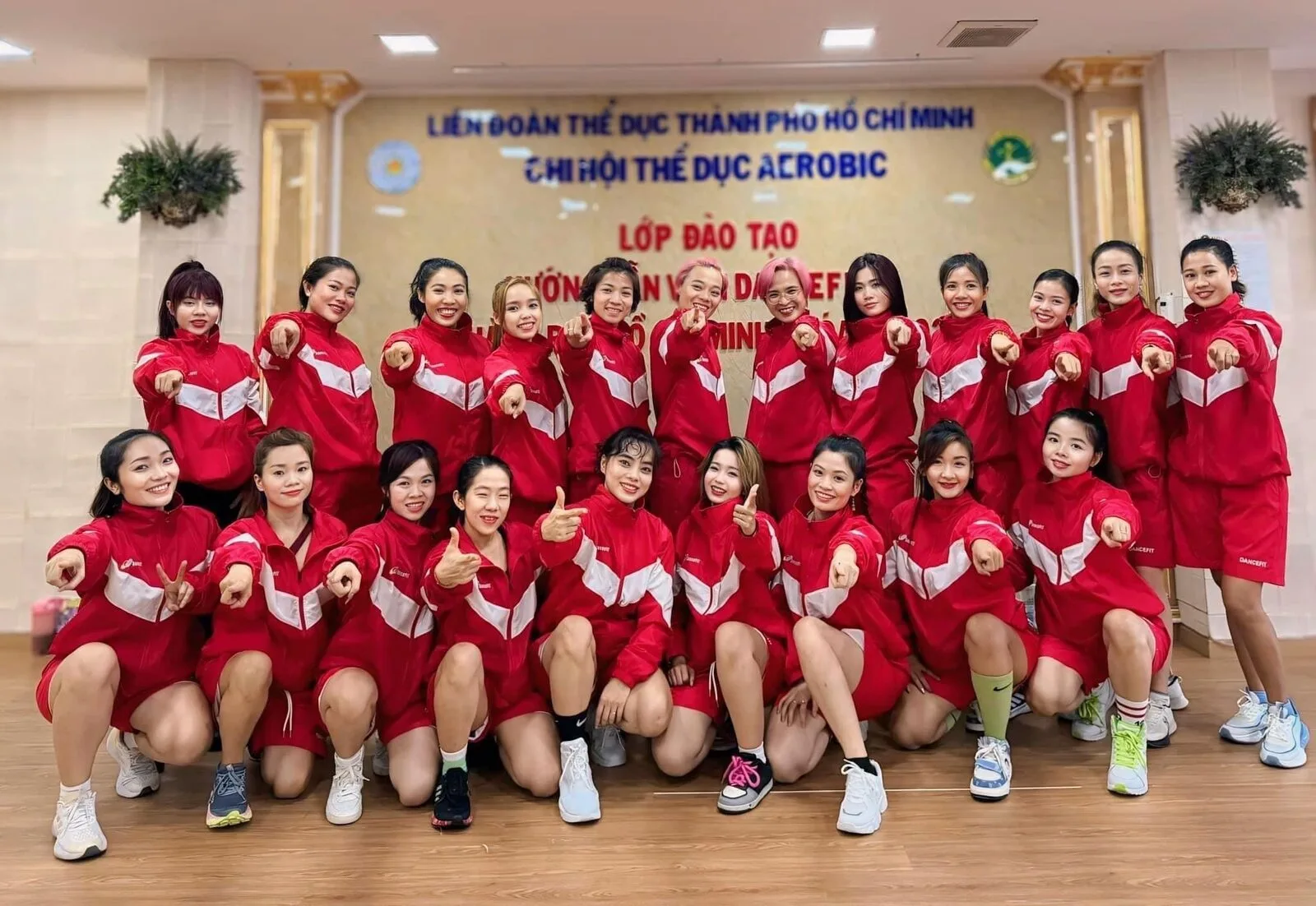Học viên khoá đào tạo DanceFIT