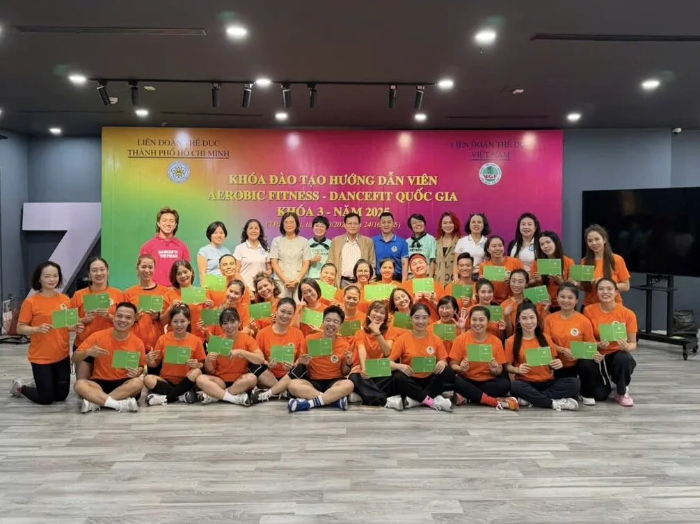 Học viên khoá đào tạo DanceFIT